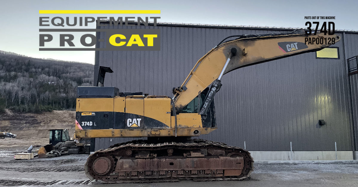 Parts available for CAT 374D Excavator