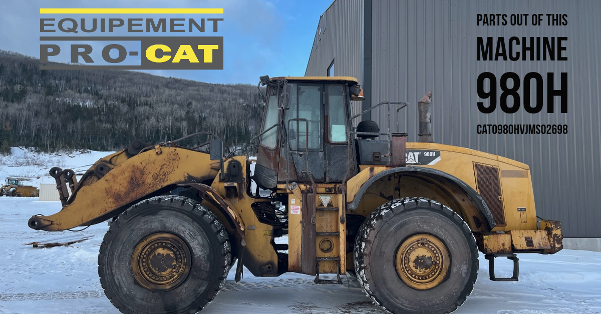 980H CAT Wheel Loader (CAT0980HVJMS02698)