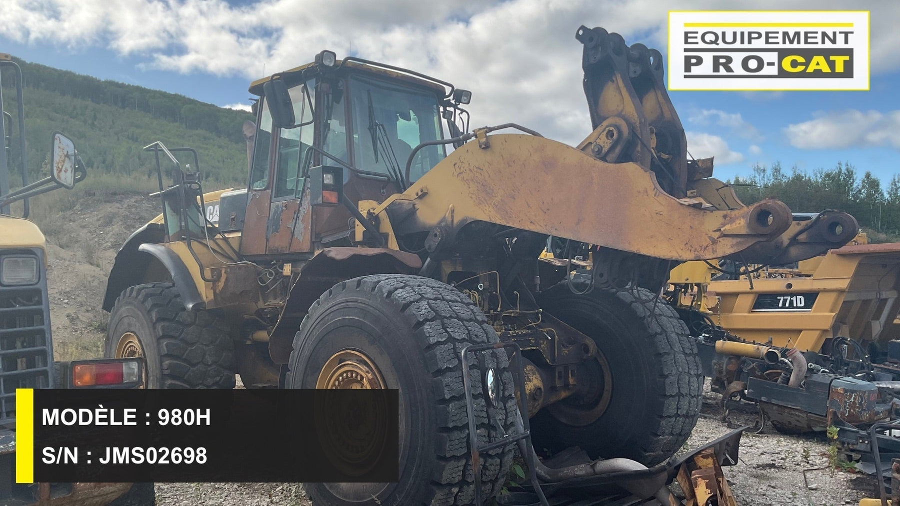 980H CAT Wheel Loader (JMS02698)