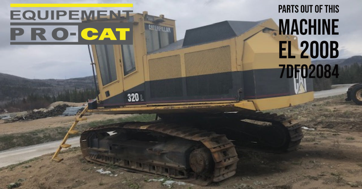 Parts available for CAT EL200B Excavator