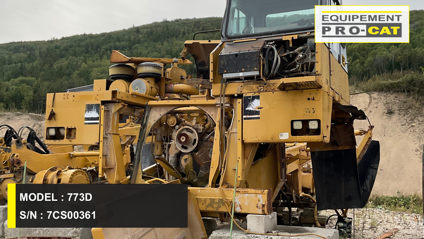773D CAT Off-Highway Truck (7CS00361)