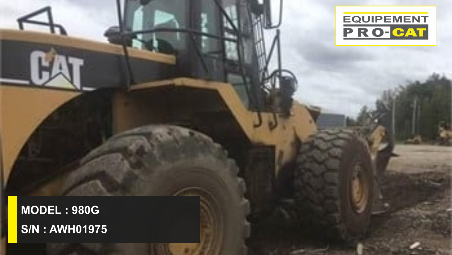980G CAT Wheel Loader (AWH01975)