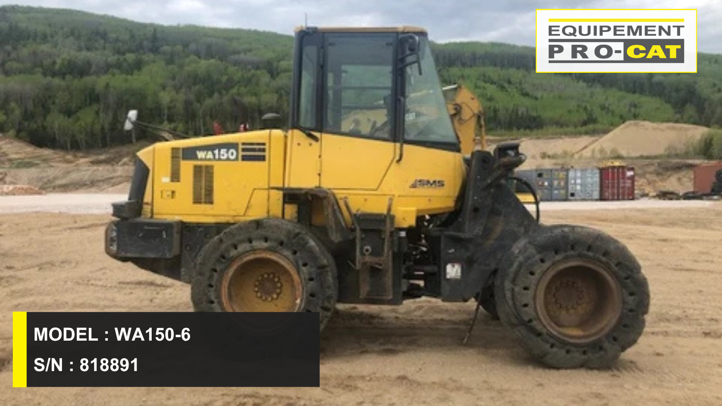 WA150-6 KOMATSU Wheel Loader (818891)
