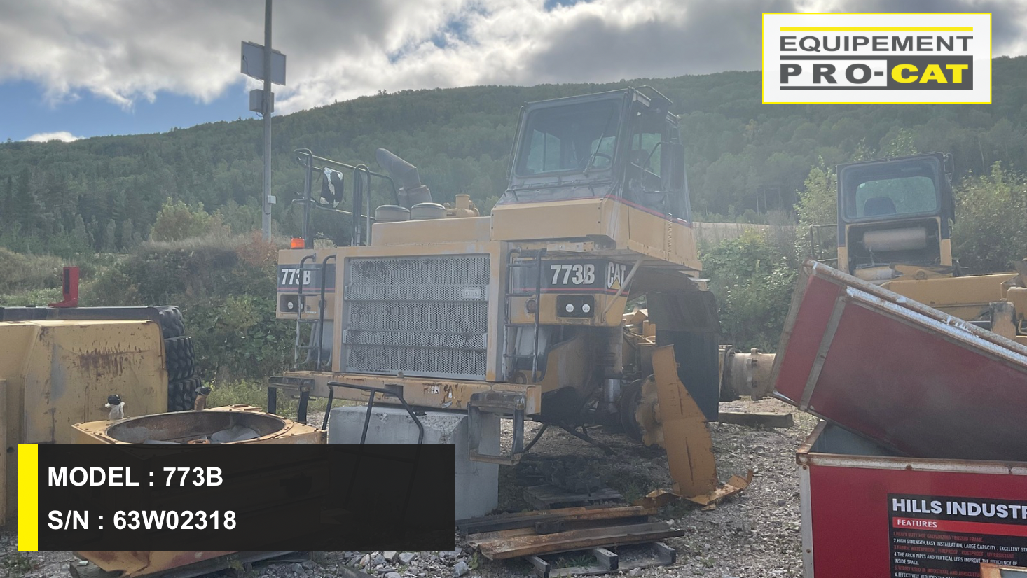 773B CAT Off-Highway Truck (63W02318)