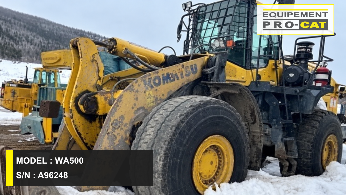 WA500 KOMATSU Wheel Loader (A96248)