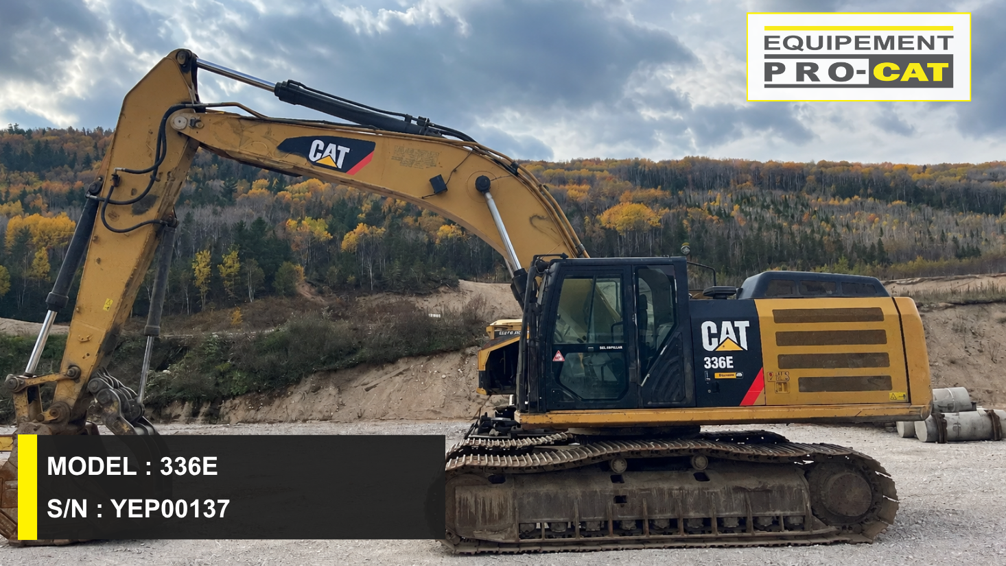 336E CAT Excavator (YEP00137)