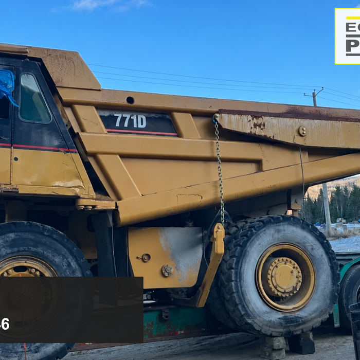 771D CAT Off-Highway Truck (BCA00246)