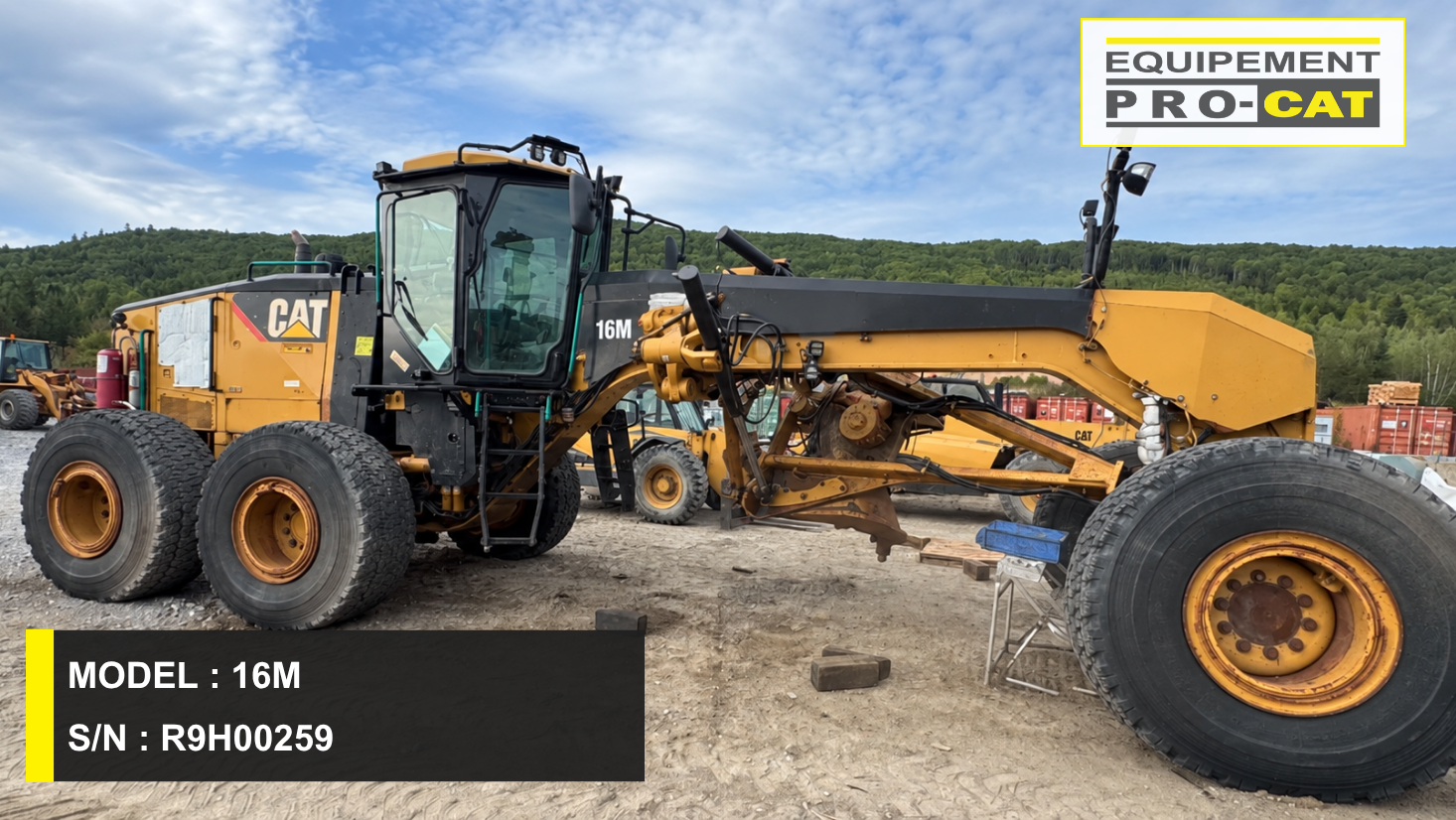 16M CAT Motor Grader (R9H00259)