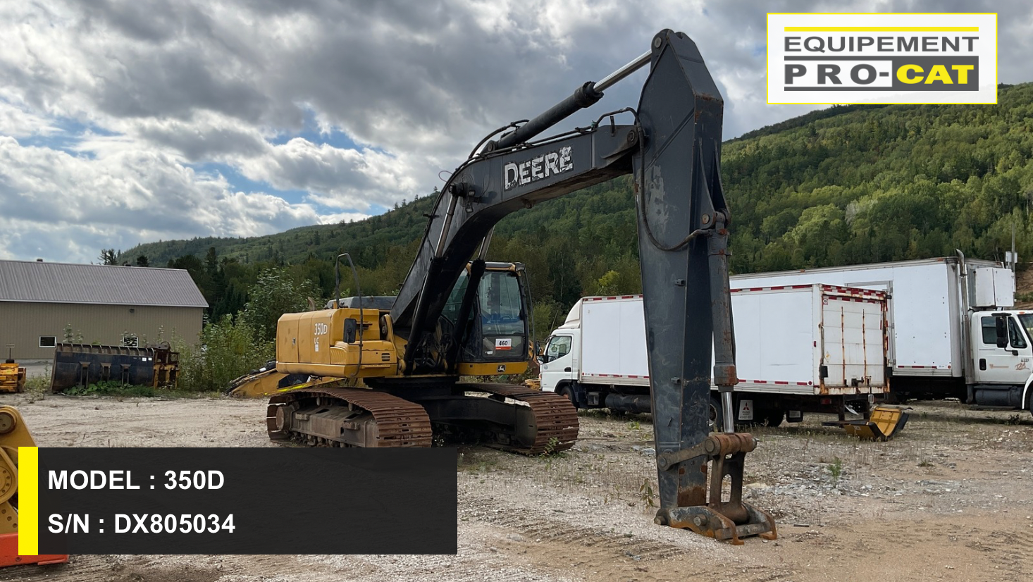 350D JOHN DEERE Excavator (DX805034)
