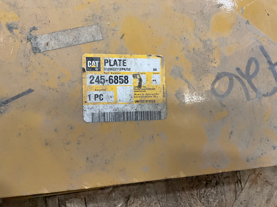 245-6858- CAT Plate- OEM New