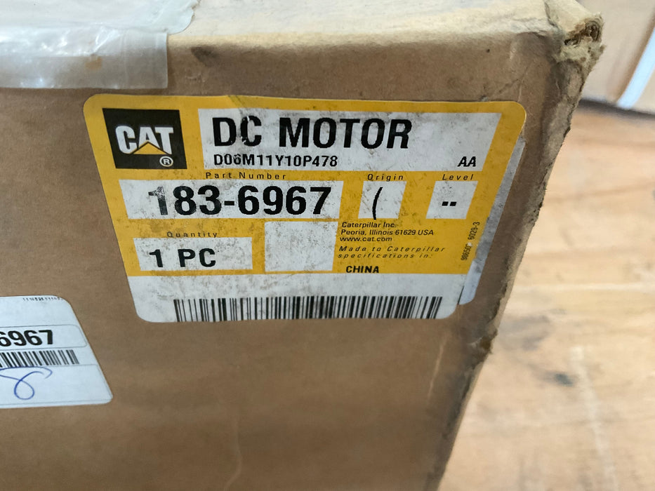 183-6967- CAT Dc motor- PCI9- OEM New