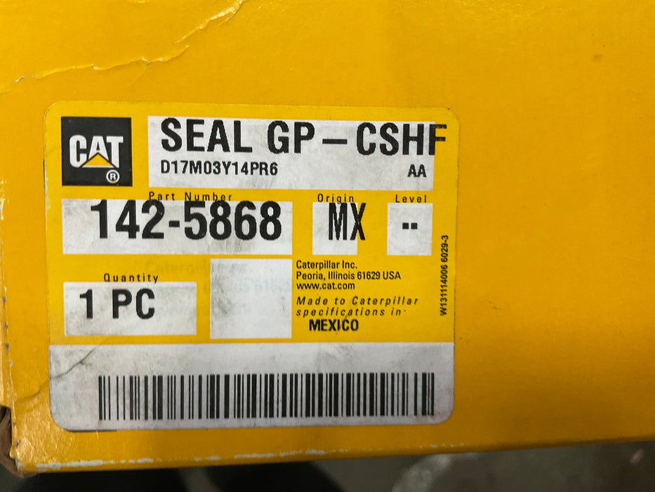 142-5868- CAT Seal- OEM New