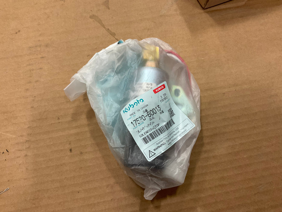 17520-60013-  Solenoid- OEM New