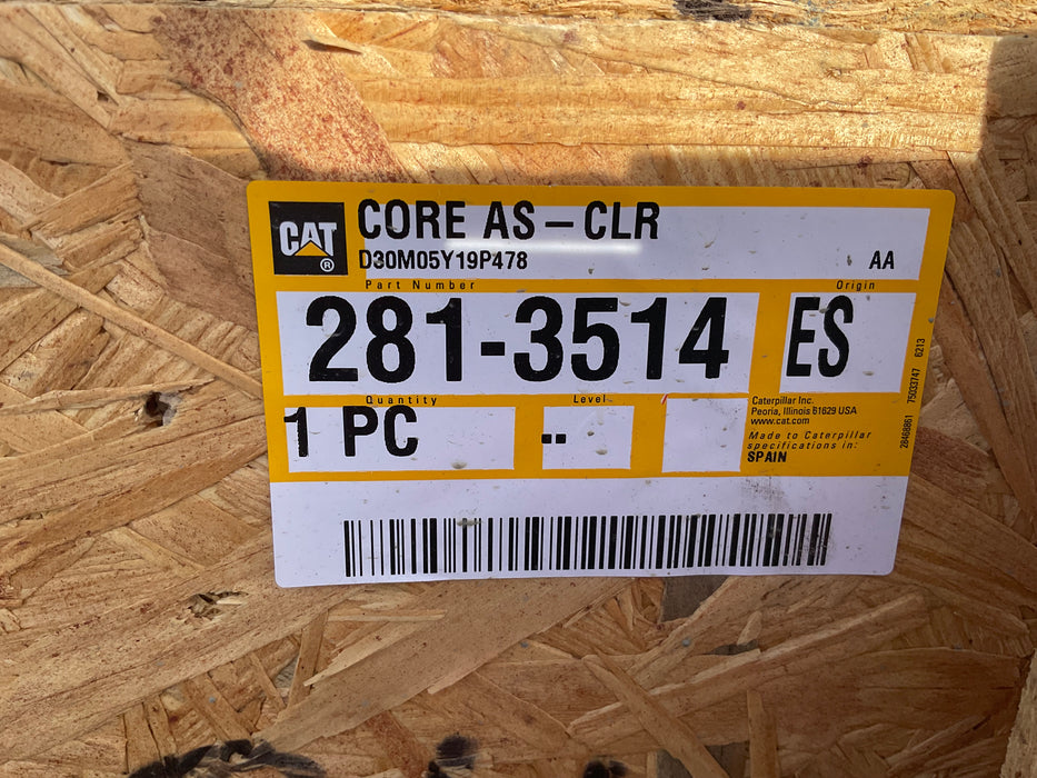 281-3514- CAT Core- PCI1- OEM New