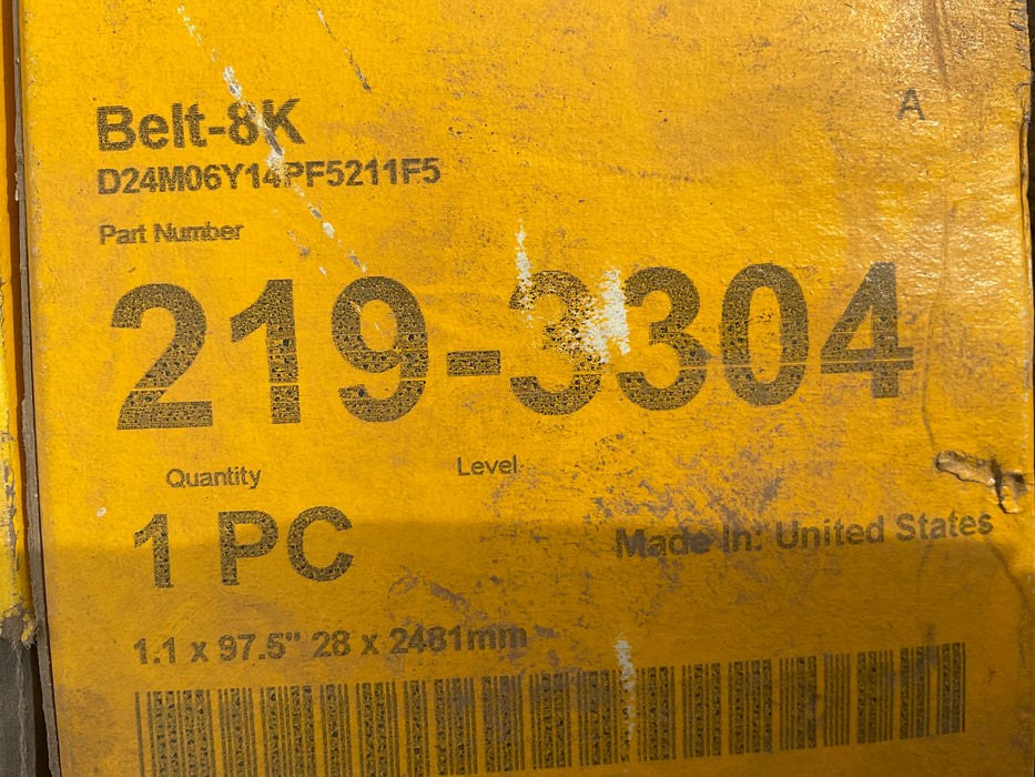 219-3304- CAT Belt- PCI6- OEM New
