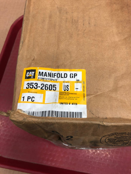 353-2605- CAT MANIFOLD - OEM New