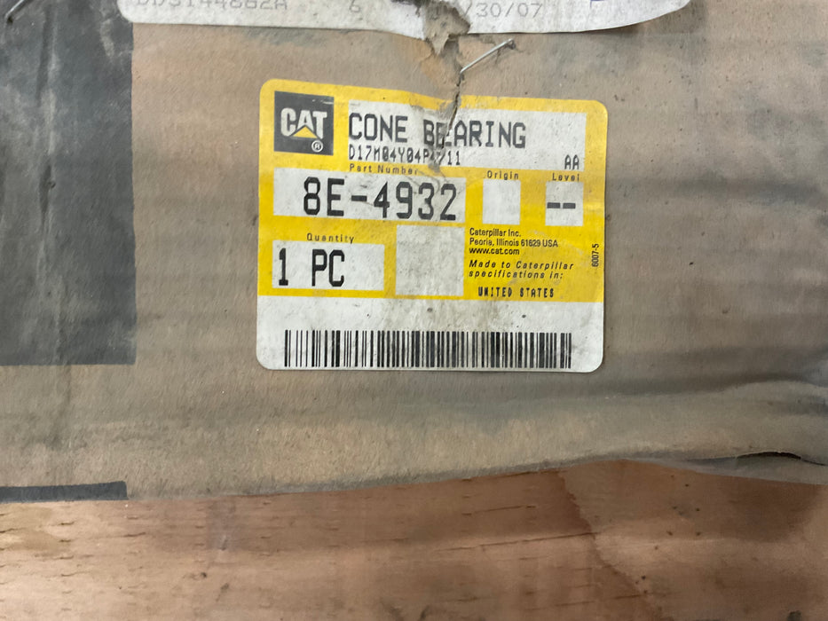 8E-4932- CAT Cone bearing- PCI9- OEM New