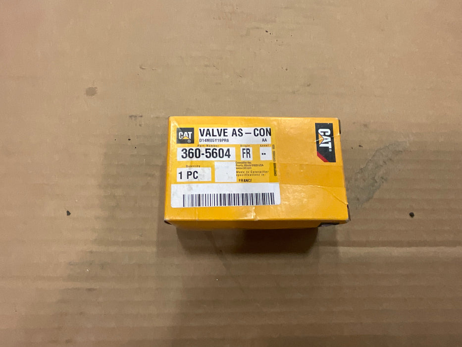 360-5604- CAT Valve-As-Con- OEM New