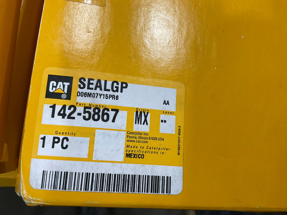 142-5867- CAT Seal- OEM New