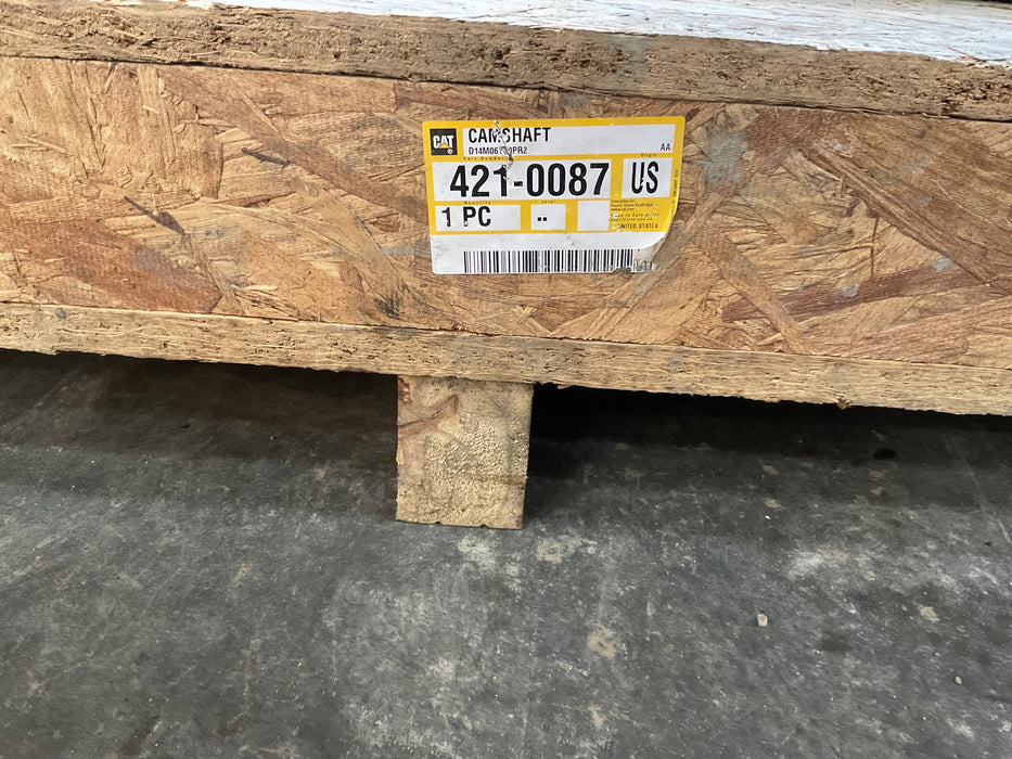 421-0087- CAT Camshaft- OEM New