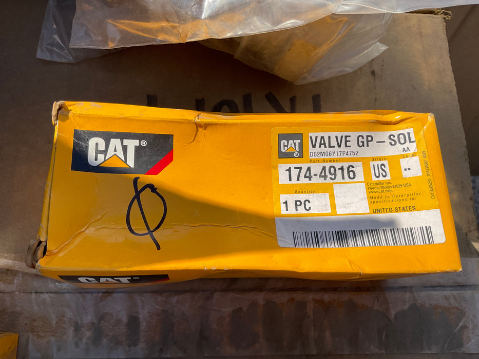 174-4916- CAT Valve- OEM New