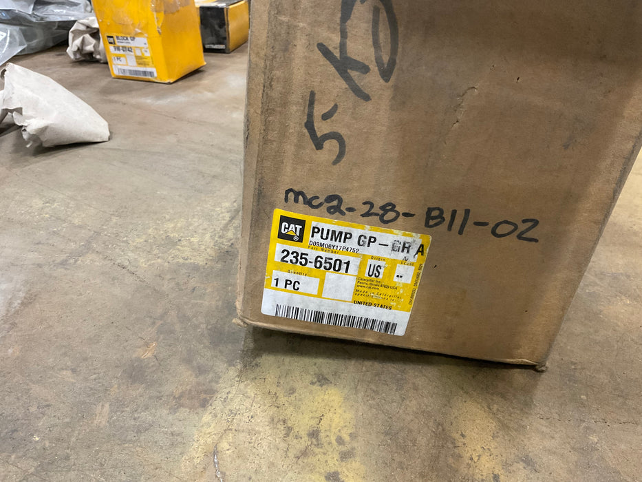 235-6501- CAT Pump Gp- PCI9- OEM Used