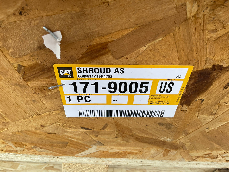 171-9005- CAT Shroud- PCI1- OEM New