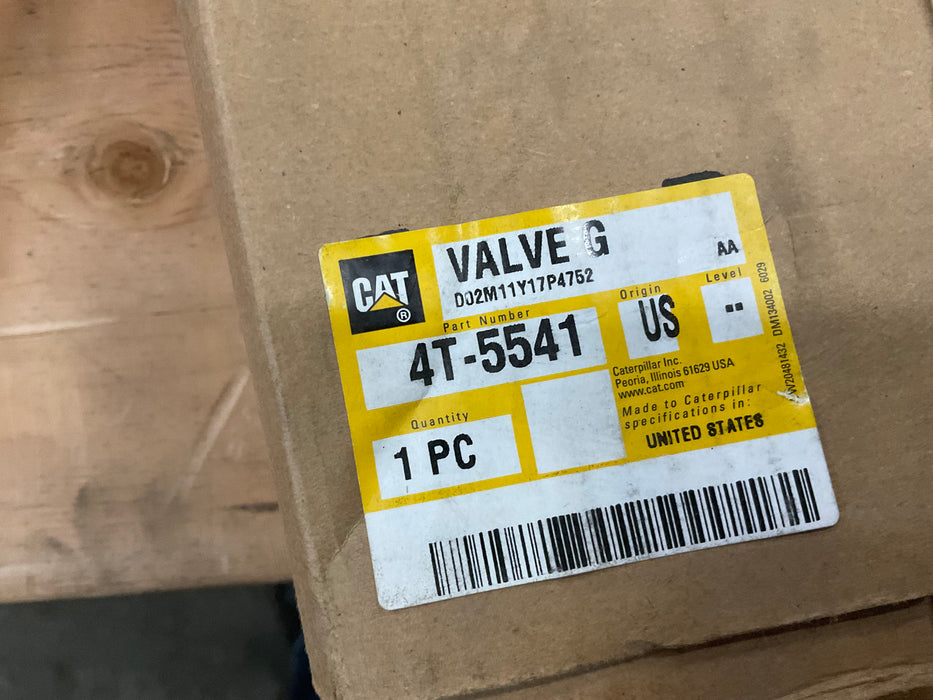 4T-5541- CAT Valve- PCI9- OEM New