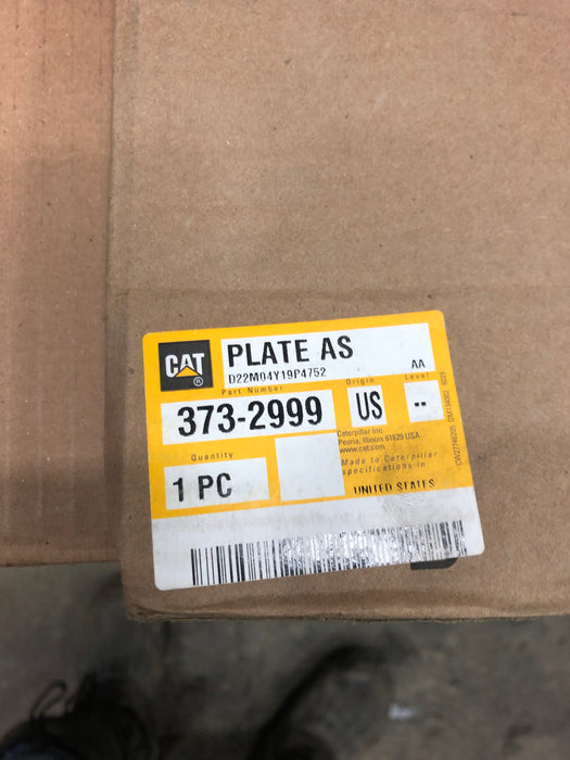 373-2999- CAT PLATE - OEM New