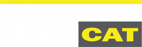 Équipement Pro-Cat — logo (texte blanc pour en-tête noir)